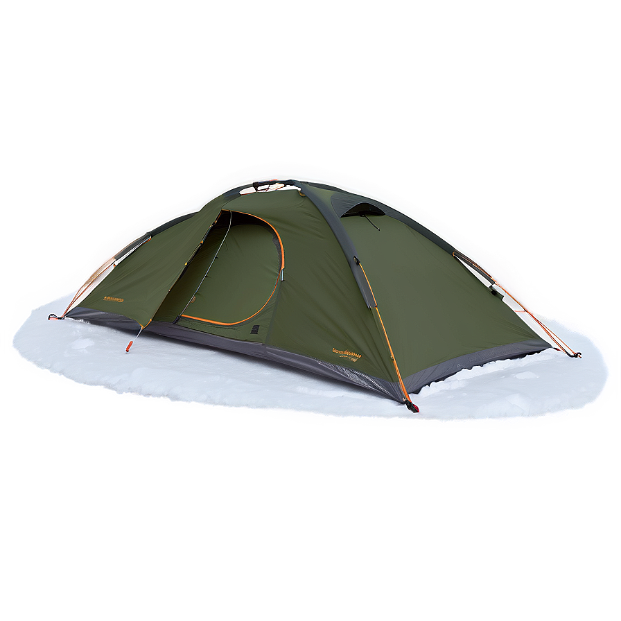 Winter Camping Tent Png 05252024 PNG image