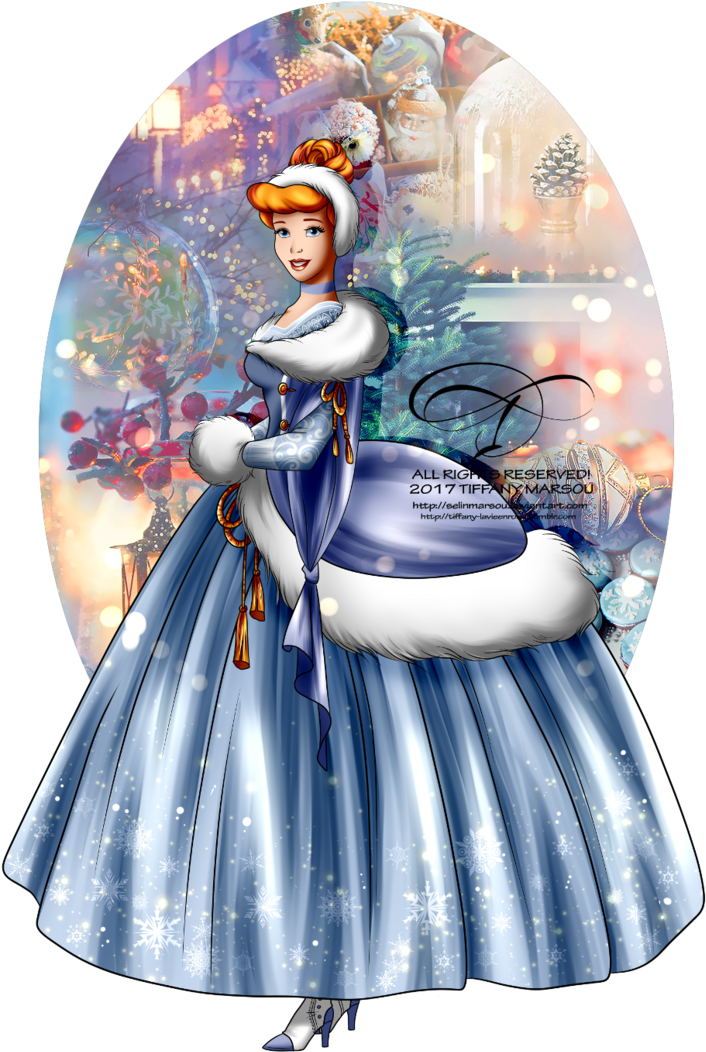 Winter Cinderella Illustration.png PNG image