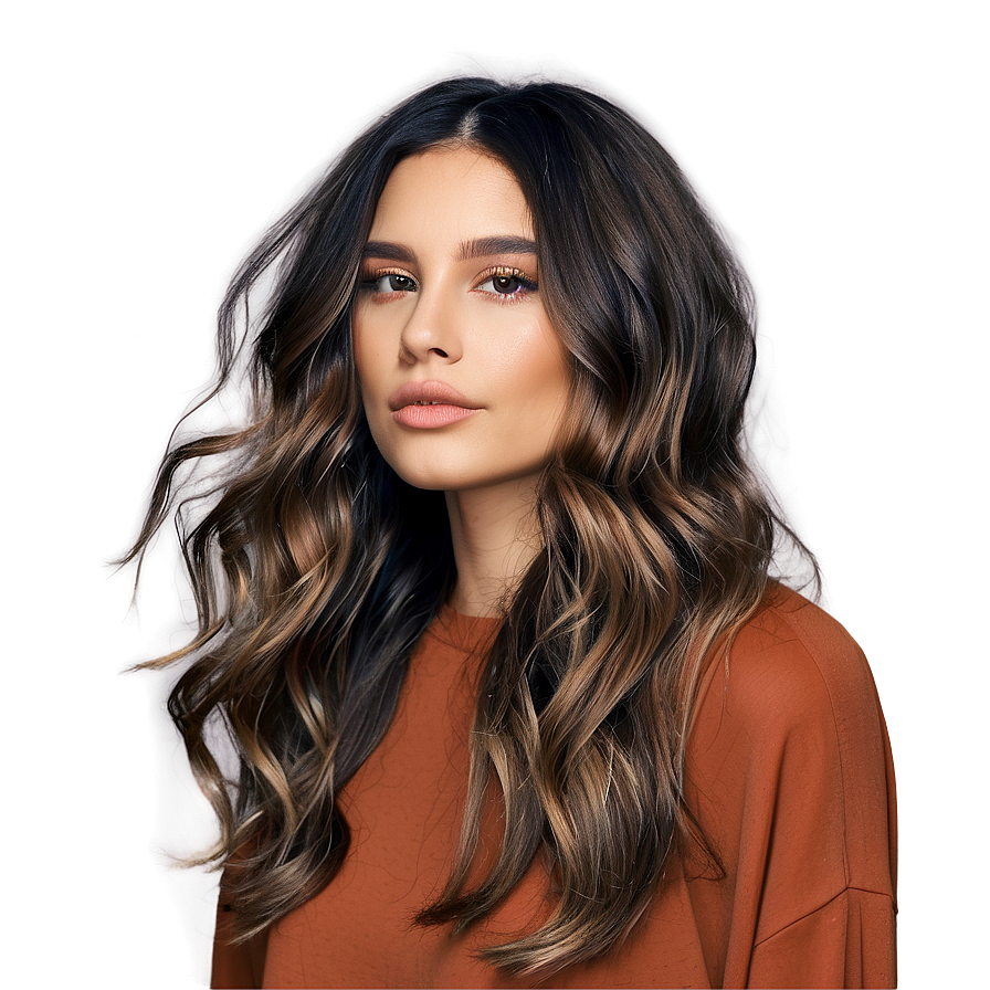 Winter Hair Waves Inspiration Png 06272024 PNG image