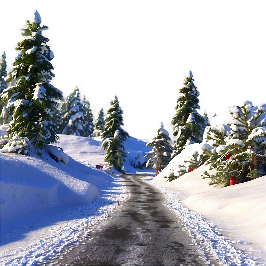 Winter Ice Path Png 34 PNG image