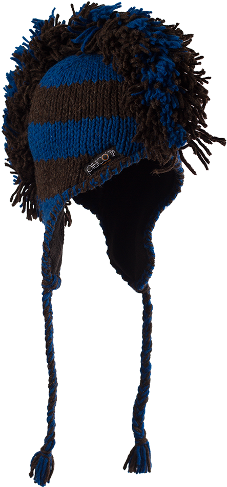 Winter Knit Hatwith Earflaps PNG image