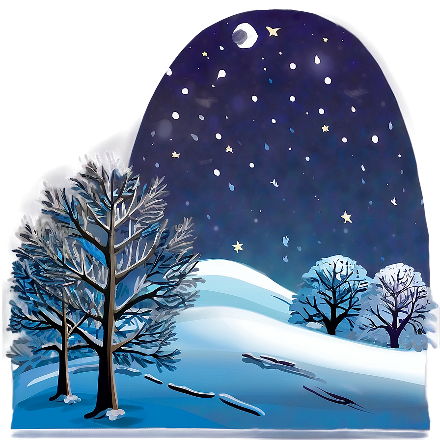 Winter Sky Png 05032024 PNG image