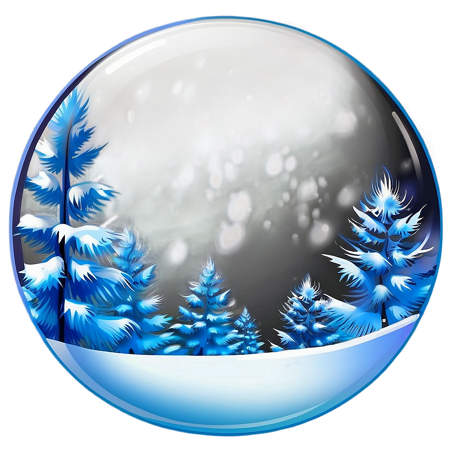 Winter Snow Globe Png 05032024 PNG image