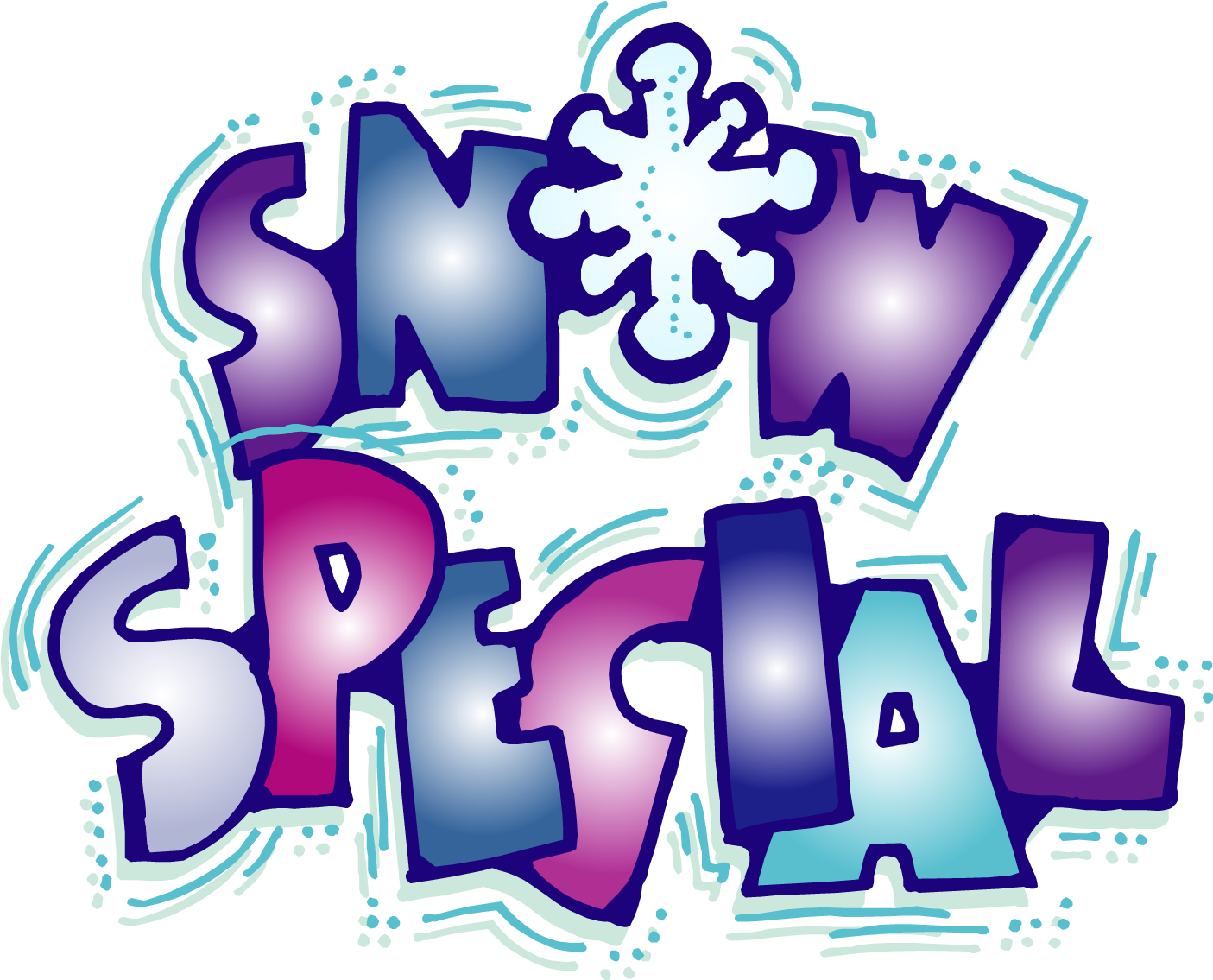 Winter Snow Special Graphic PNG image