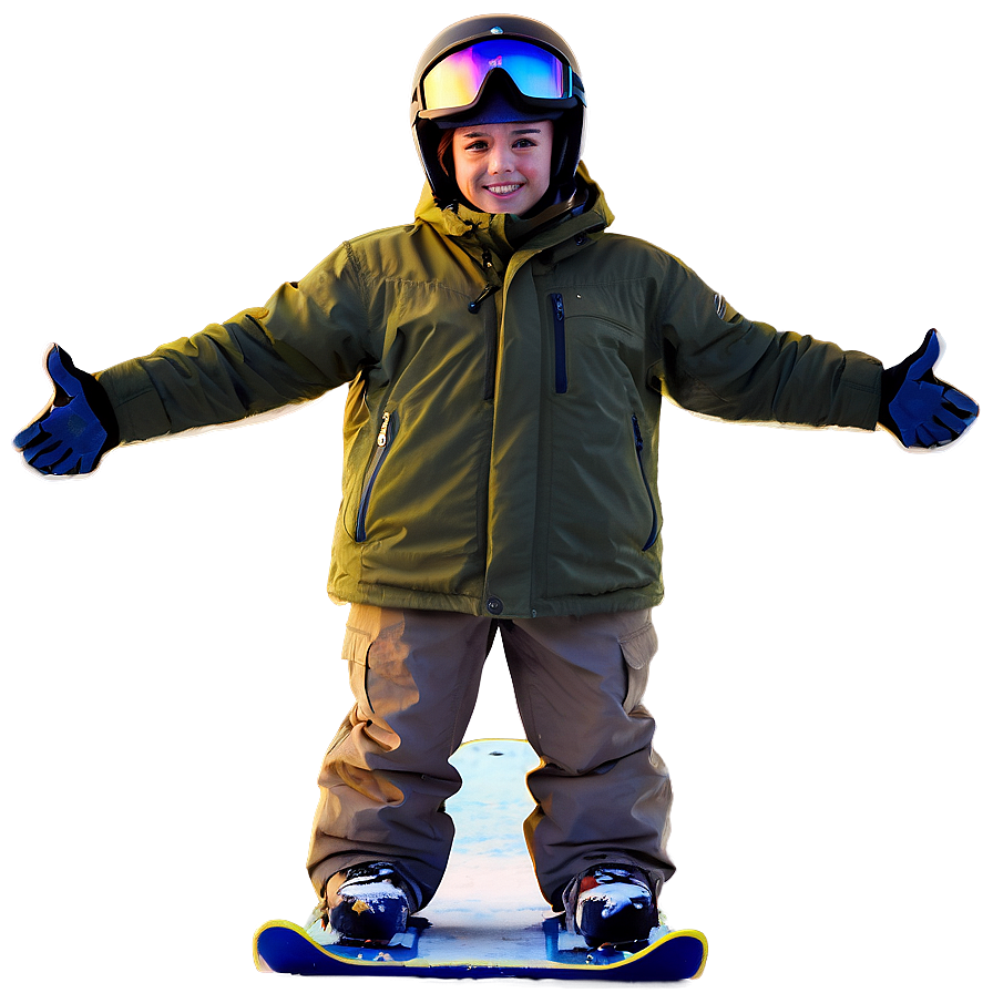 Winter Snowboard Png 05242024 PNG image