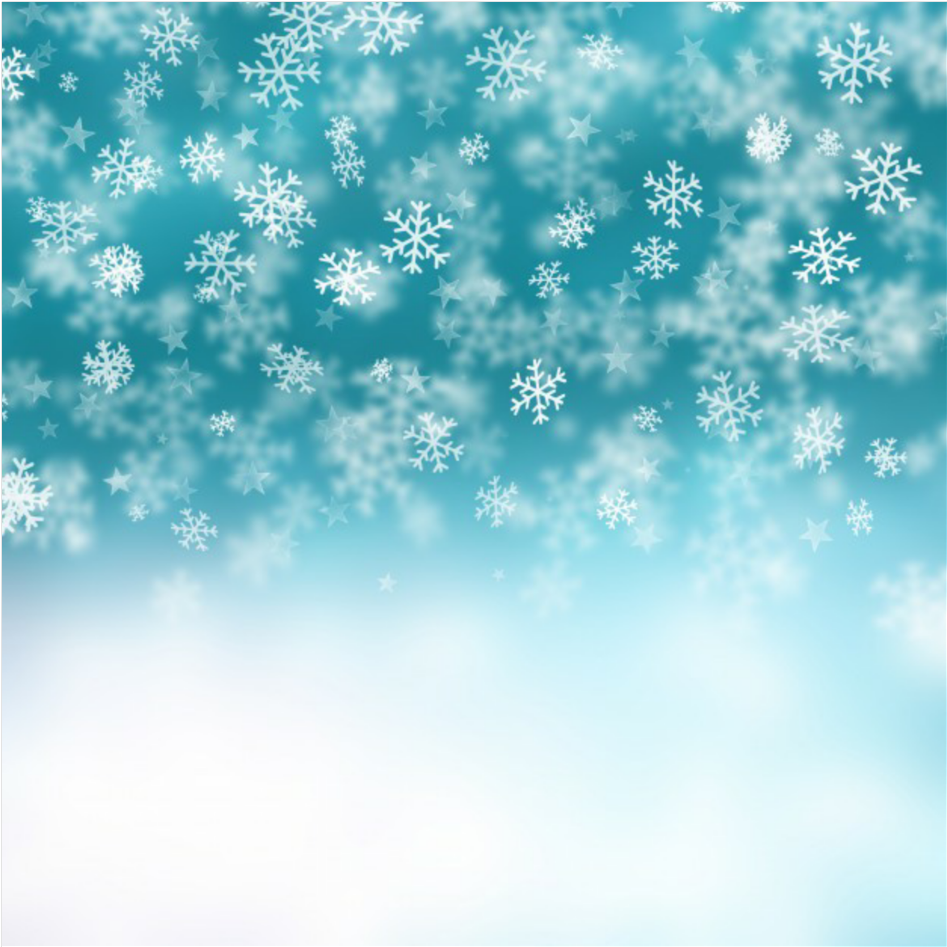 Winter Snowflake Backdrop PNG image