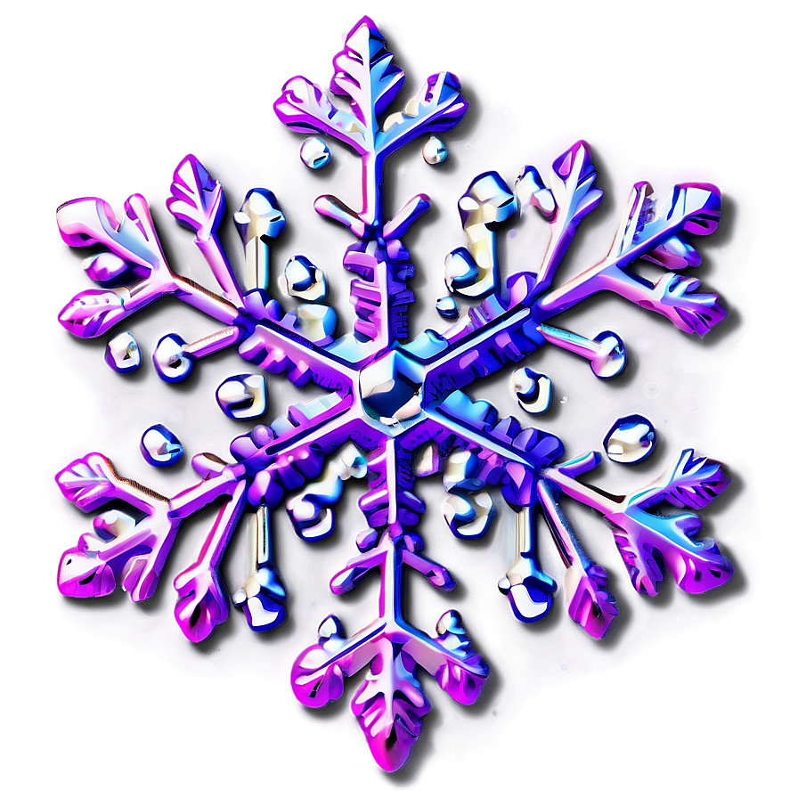 Winter Snowflake Design Png 05252024 PNG image