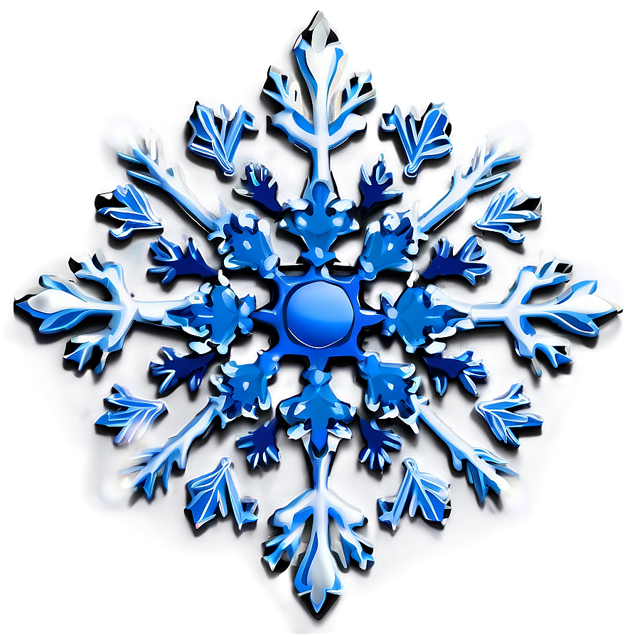 Winter Snowflake Design Png Pjf57 PNG image