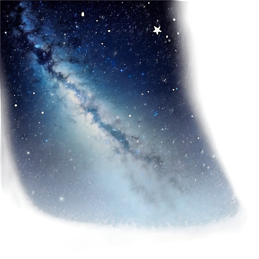 Winter Starry Sky Png 53 PNG image