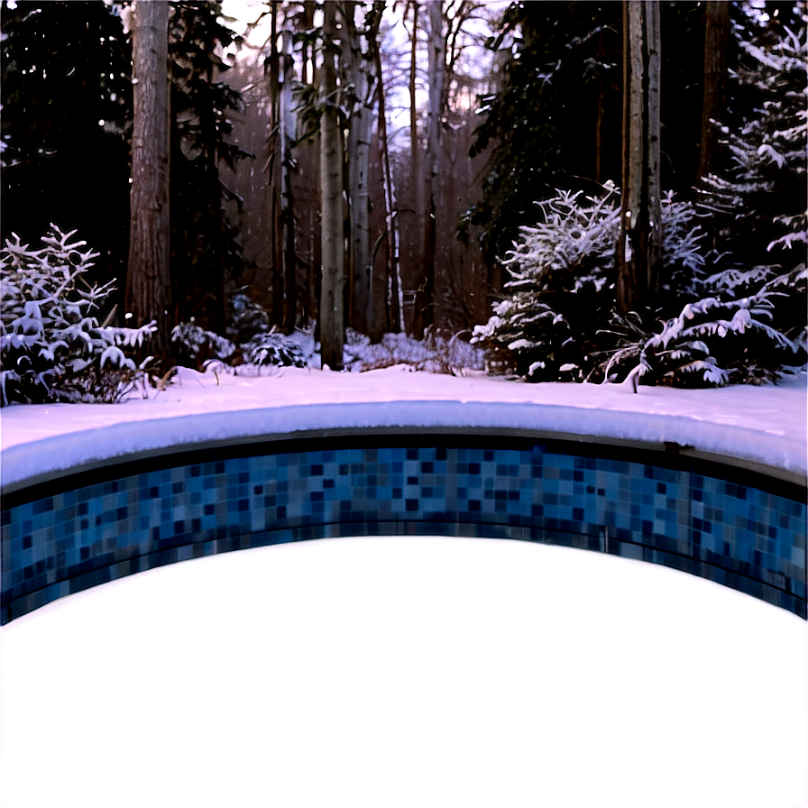 Winter Swimming Pool Png 36 PNG image