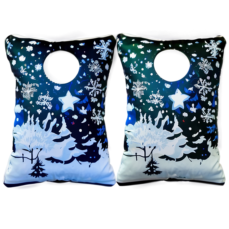 Winter Wonderland Cornhole Bag Png Aqi PNG image