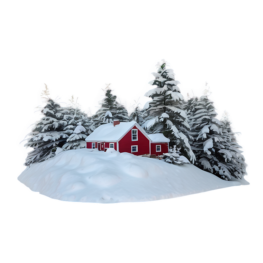 Winter Wonderland Maine Png Lvf PNG image