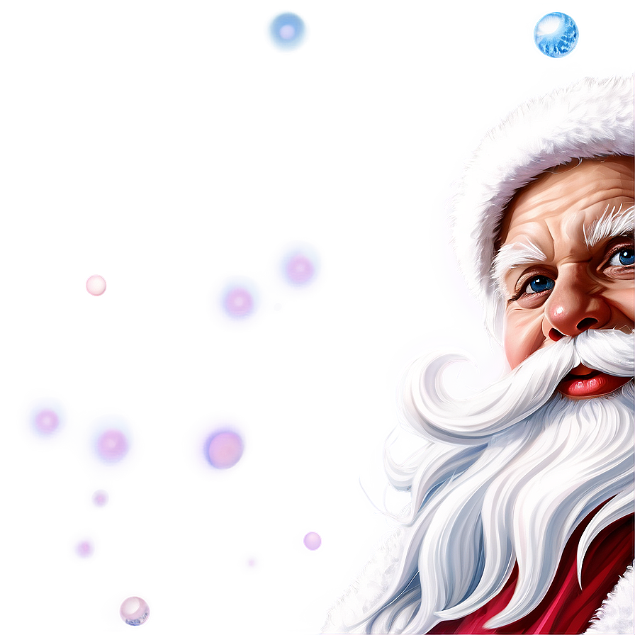 Winter Wonderland Santa Png Hkv PNG image