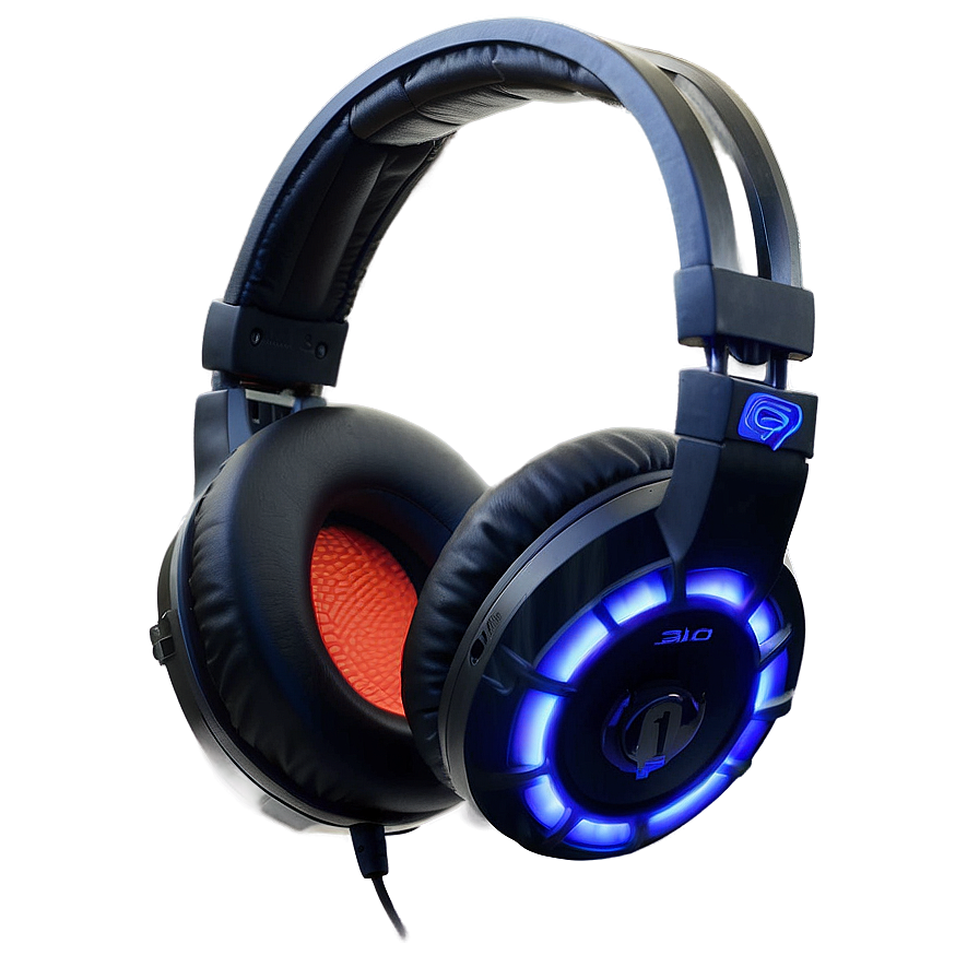 Wired Gamer Headphones Png 06132024 PNG image