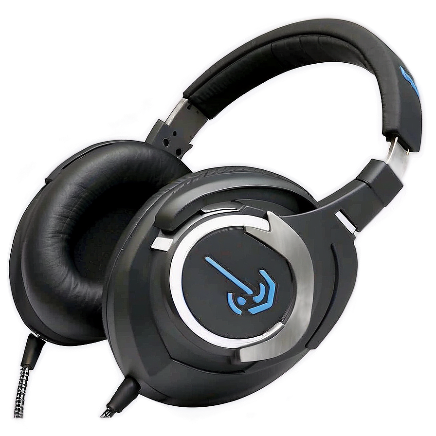 Wired Gamer Headphones Png Uee80 PNG image