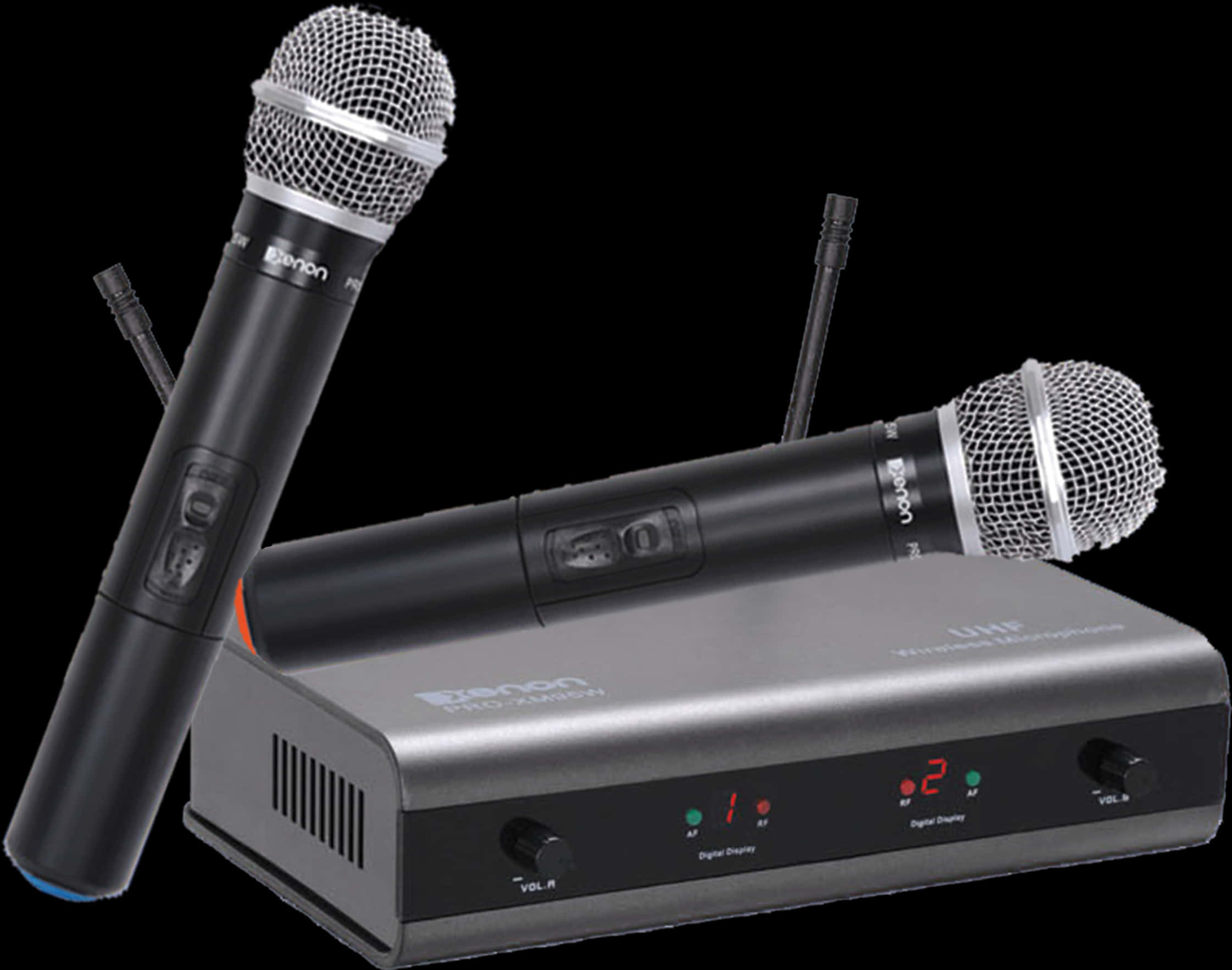 Wireless Microphone System PNG image