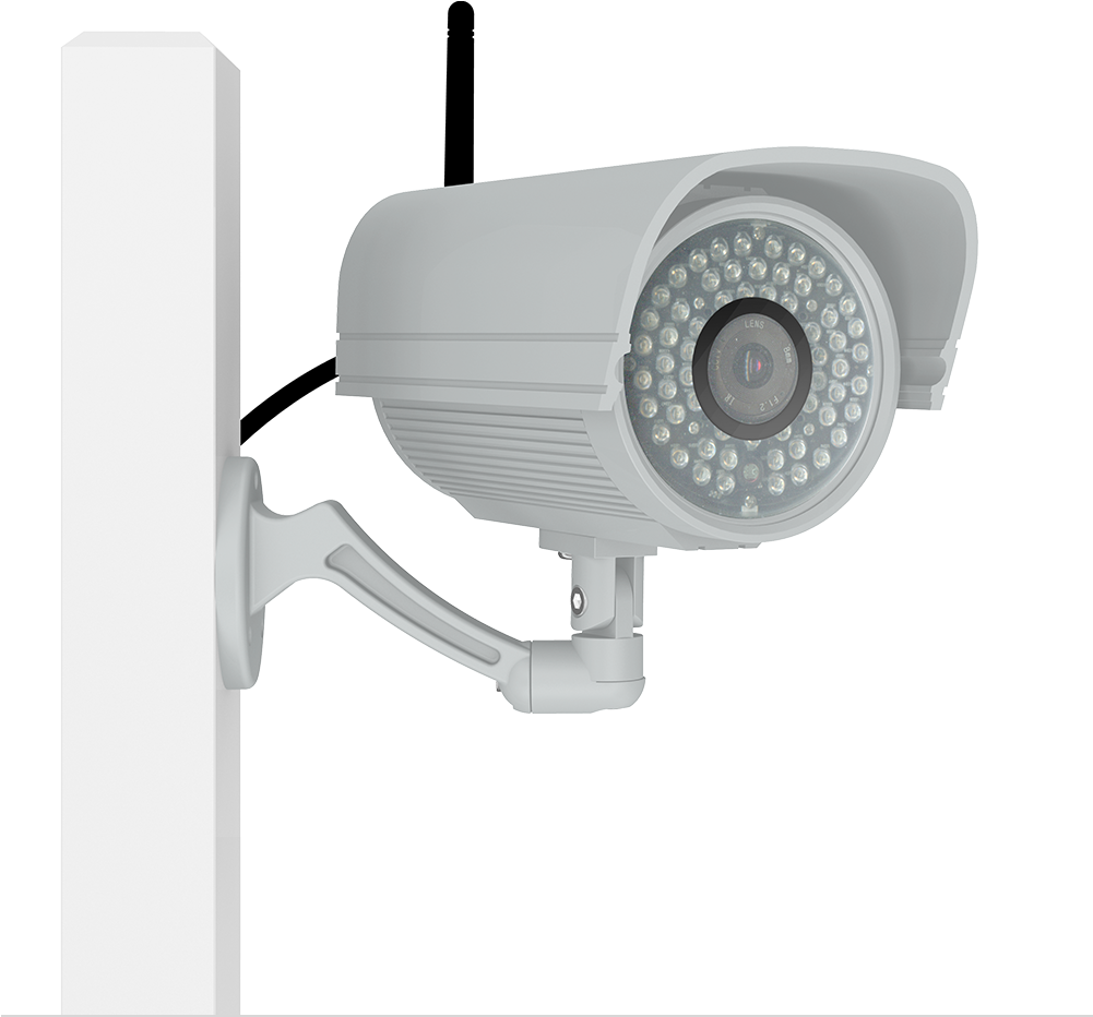 Wireless Outdoor Security Camera PNG image