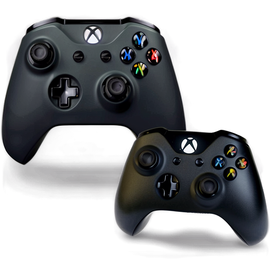 Wireless Xbox Controller Black Png 22 PNG image