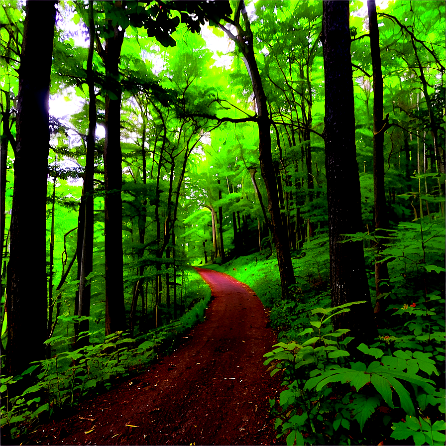 Wisconsin Forest Trail Png 47 PNG image