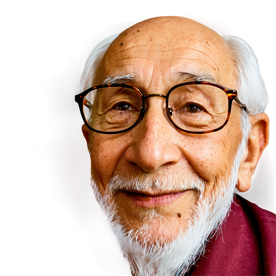 Wise Old Man Smiling Png Lkt97 PNG image