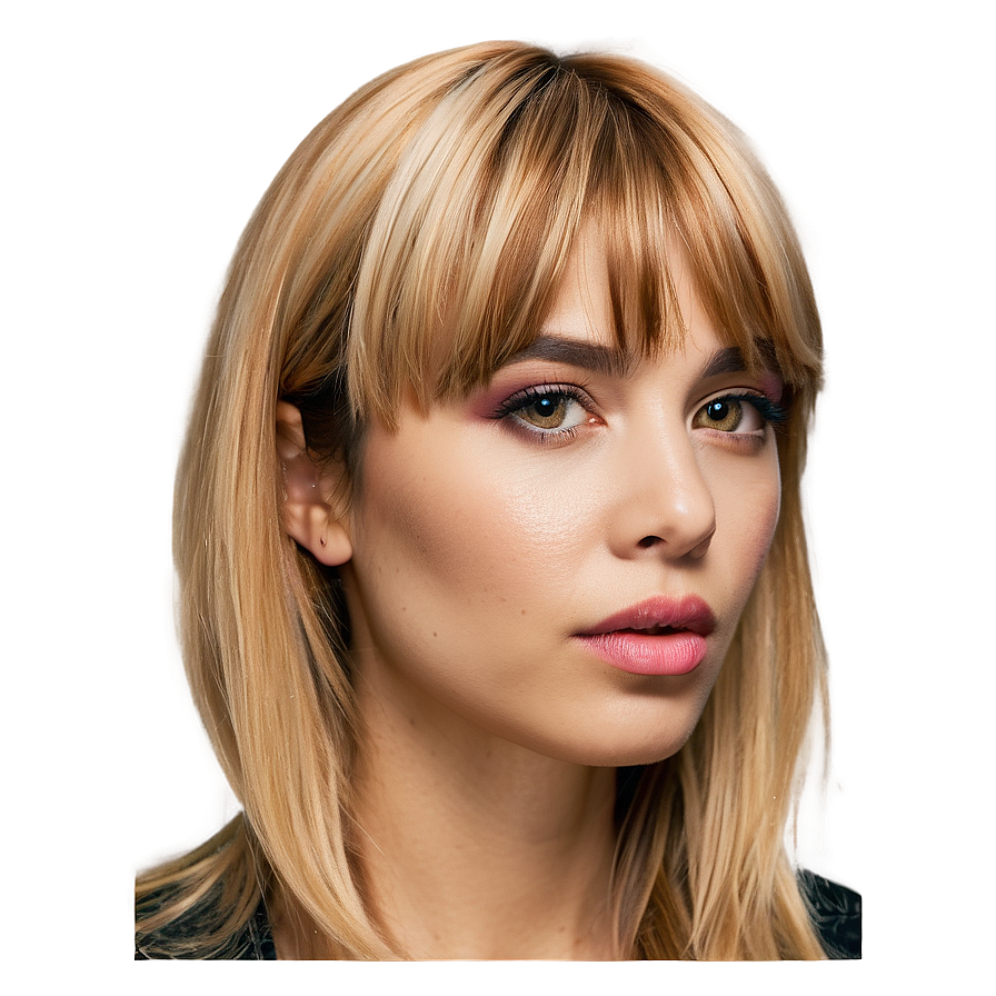 Wispy Blonde Bangs Png Fhb89 PNG image