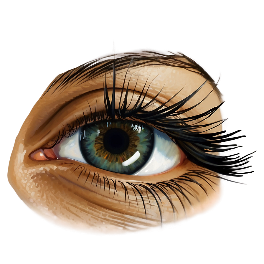 Wispy Eyelashes Png 88 PNG image