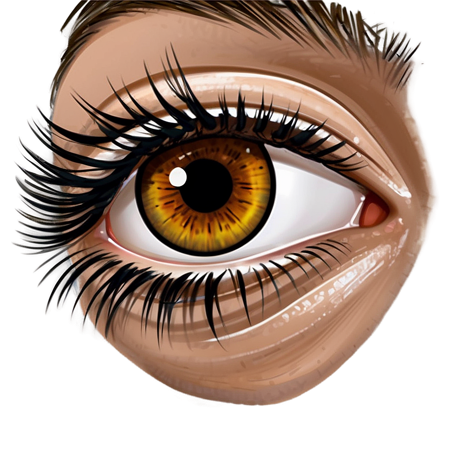 Wispy Fake Eyelashes Png Nig71 PNG image