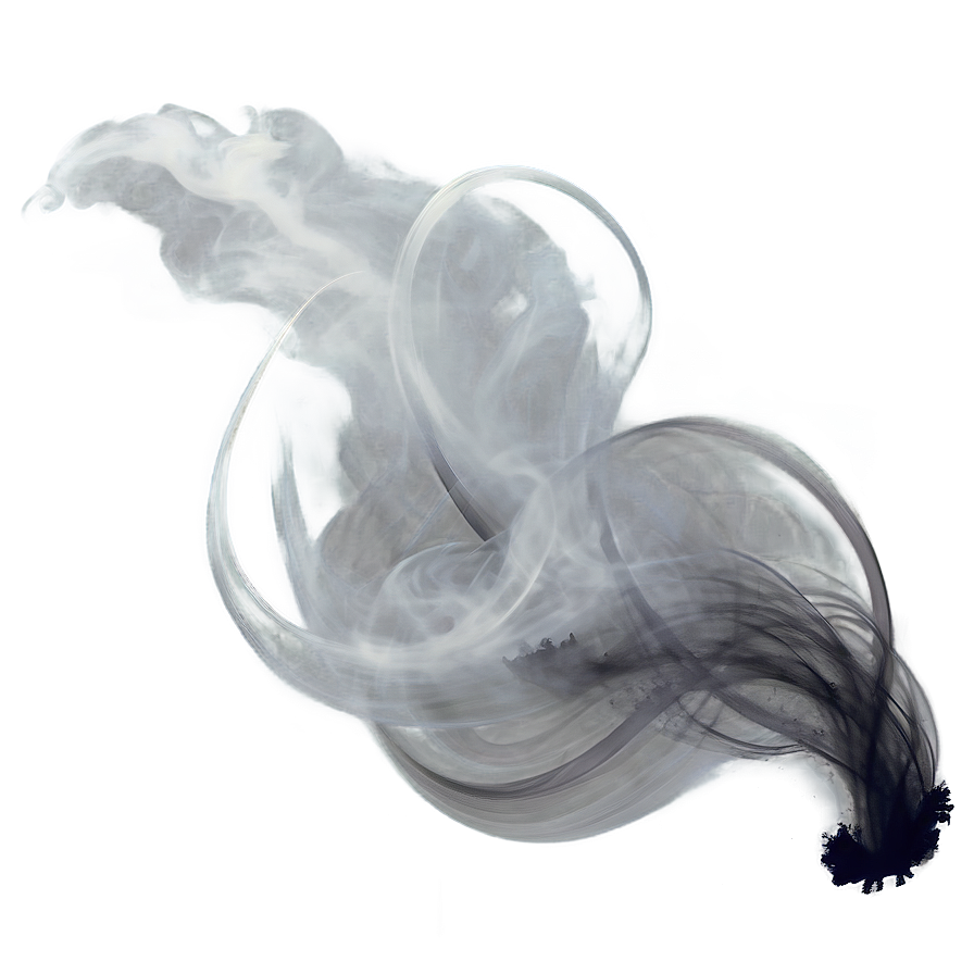 Wispy Grey Smoke Png 06272024 PNG image