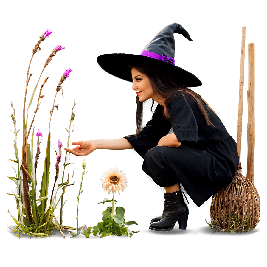 Witch And Moon Png 48 PNG image