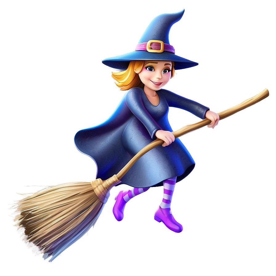 Witch Broom Flight Png Dbt PNG image