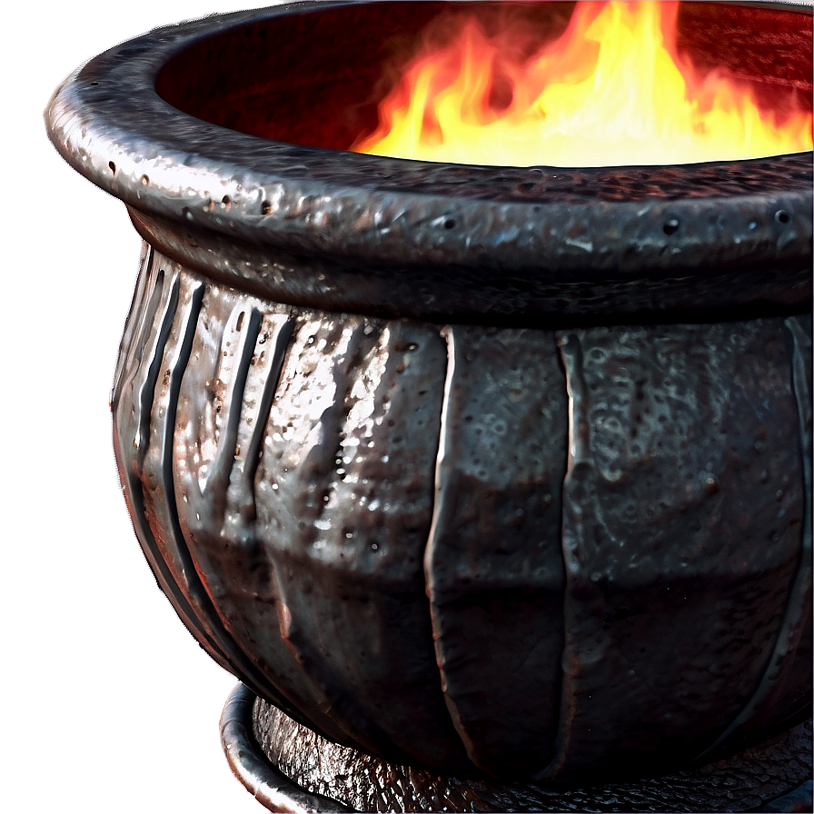 Witch Cauldron C PNG image