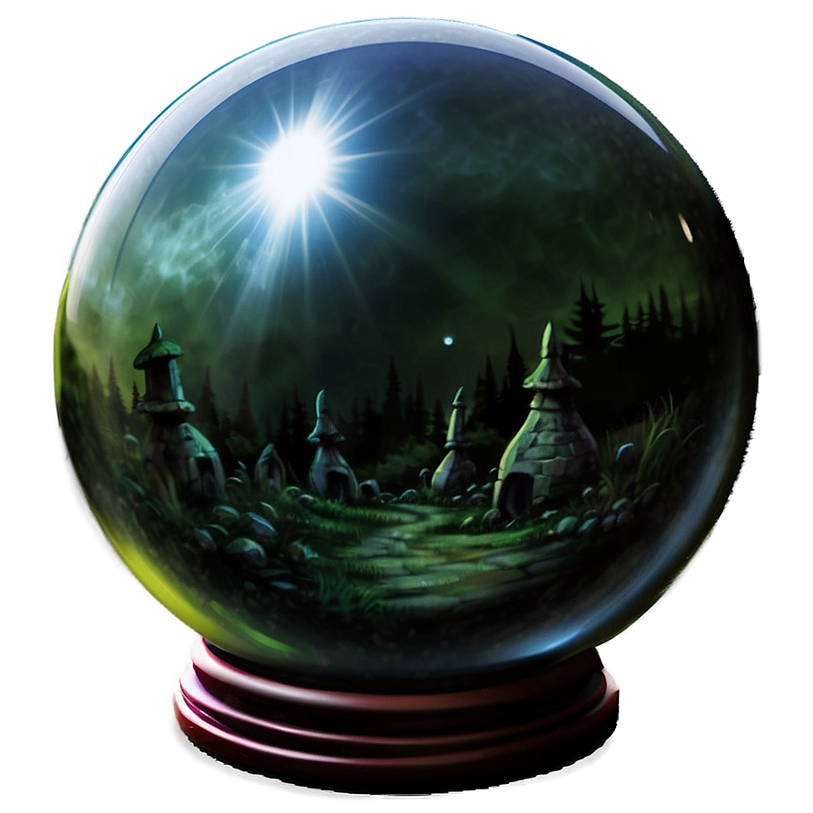 Witch Crystal Ball Png 05062024 PNG image