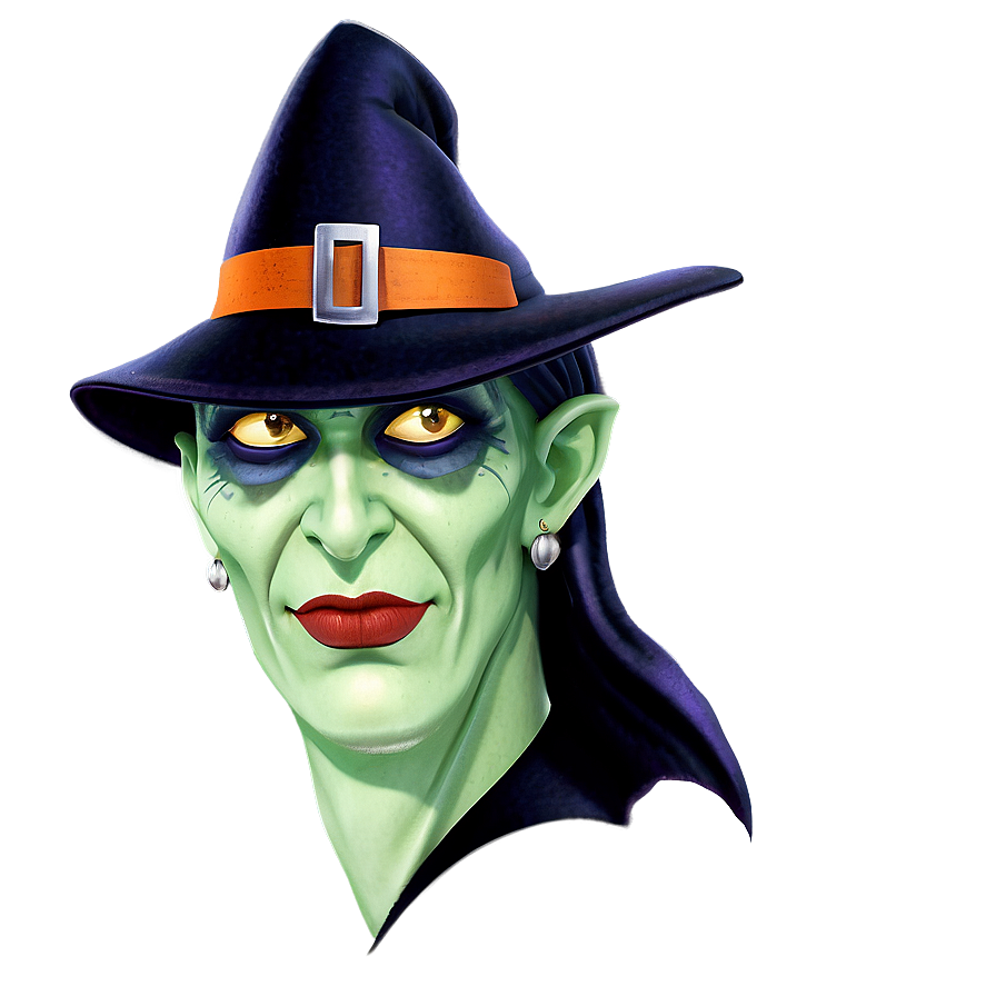 Witch Face Halloween Png Ayf PNG image