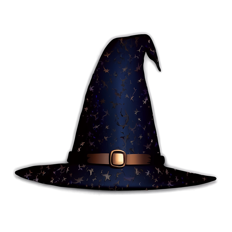 Witch Hat In Night Sky Png 88 PNG image
