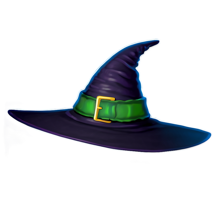 Witch Hat With Green Band Png Cph94 PNG image