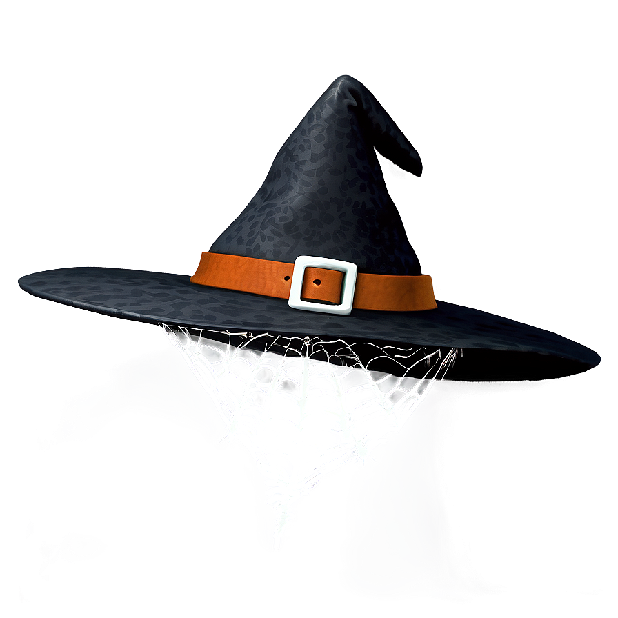 Witch Hat With Spider Web Png Fxw PNG image