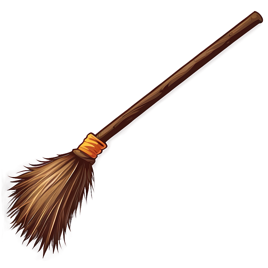 Witch's Broom Silhouette Png 3 PNG image