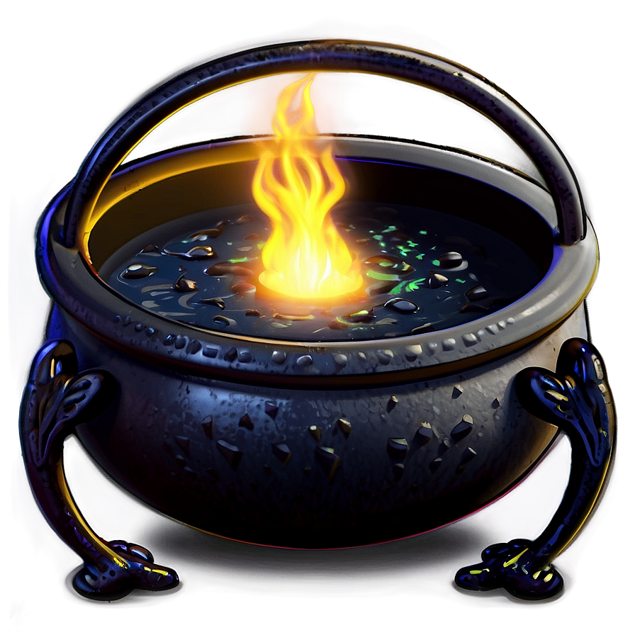 Witch's Cauldron Magic Png 48 PNG image