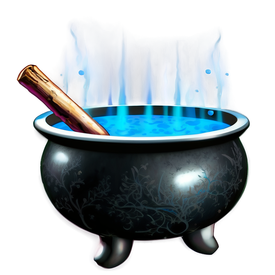 Witch's Cauldron Magic Png Iqs PNG image