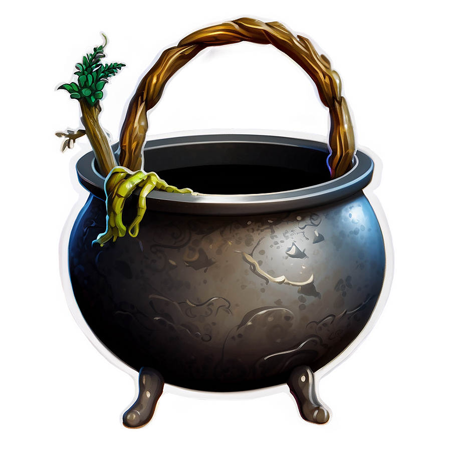 Witch's Kitchen Cauldron Png Brp51 PNG image