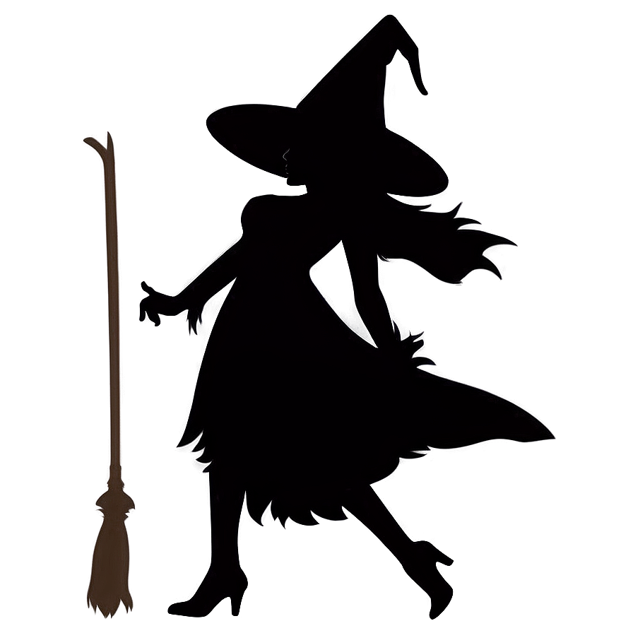 Witch Silhouette Png Lji PNG image