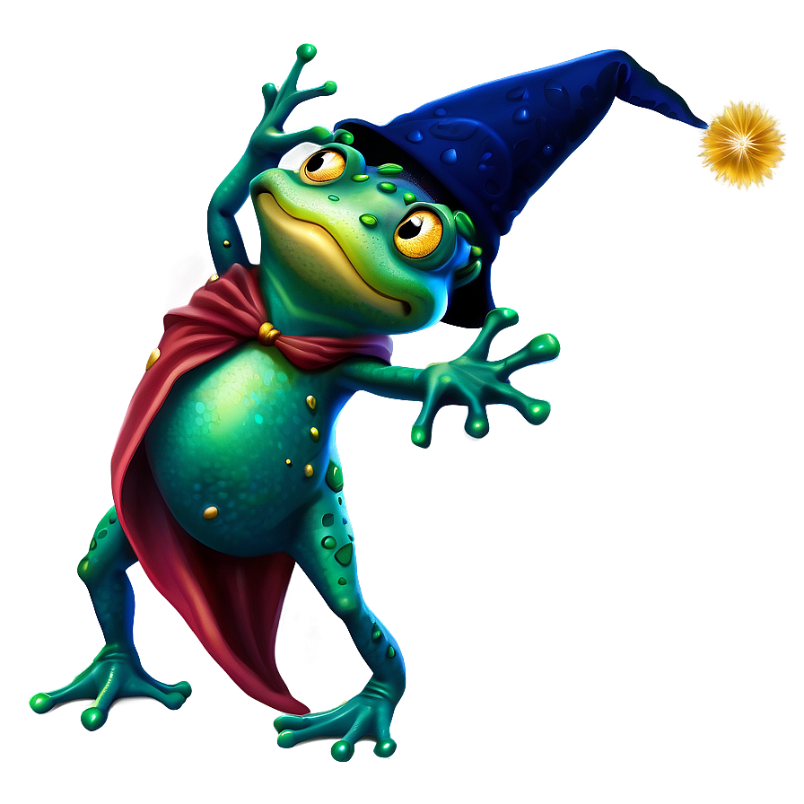 Wizard Frog Cartoon Png Bve PNG image