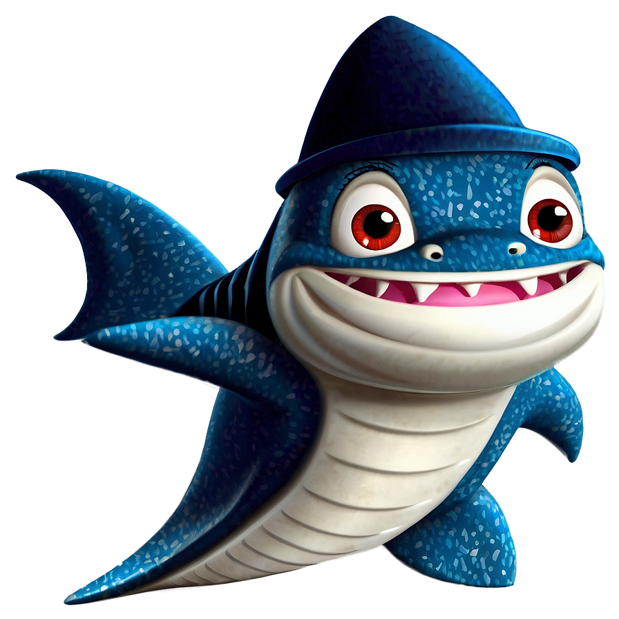 Wizard Shark Cartoon Png Xho5 PNG image