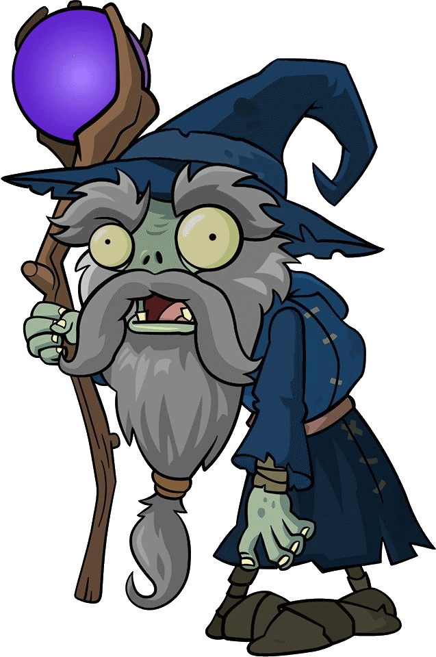 Wizard_ Zombie_ Cartoon_ Character PNG image