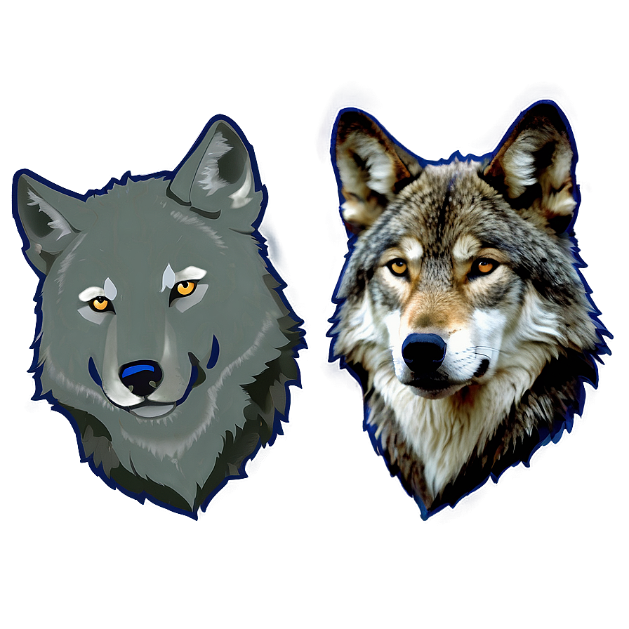 Wolf B PNG image