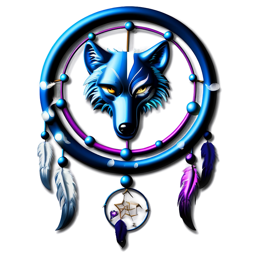 Wolf Dreamcatcher Symbol Png Hqb PNG image