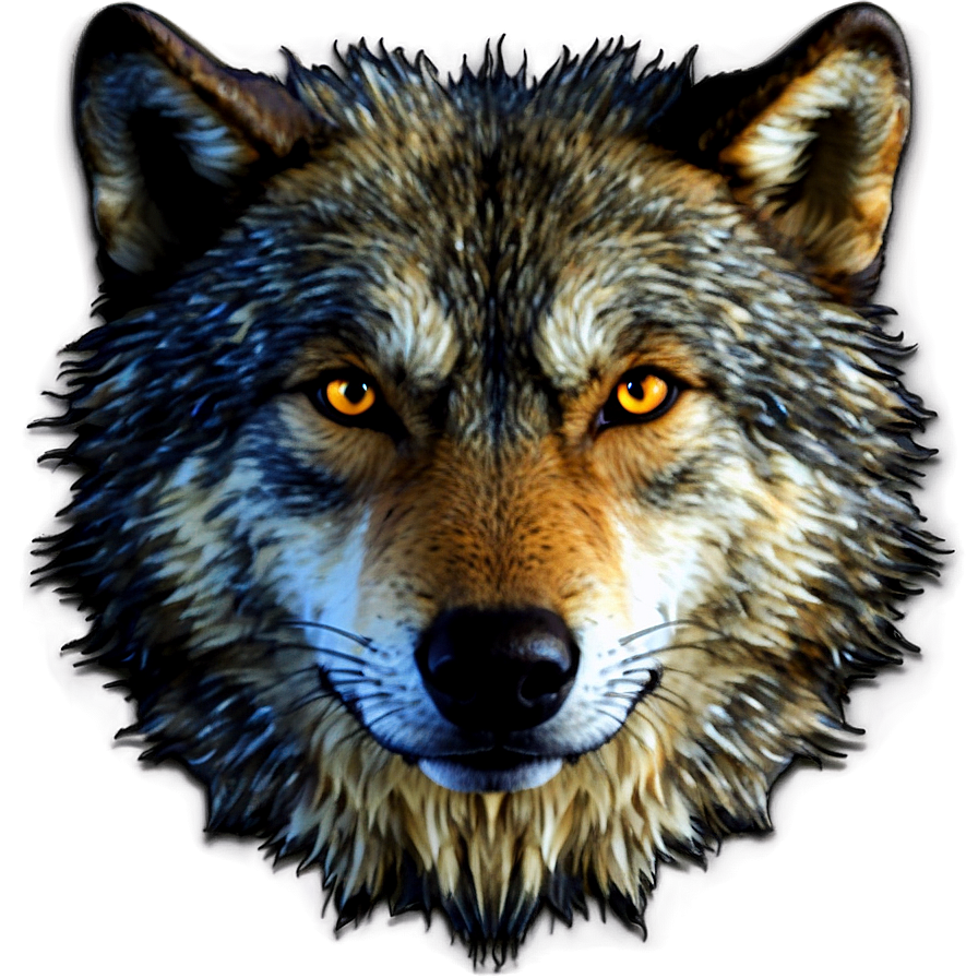 Wolf Eyes In Shadow Png 22 PNG image