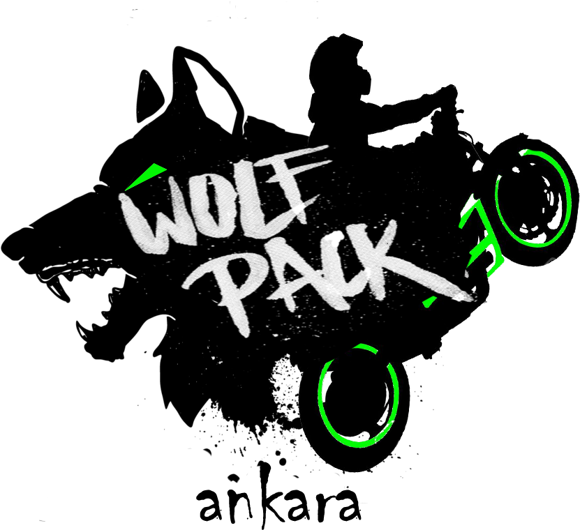 Wolf Motorcycle Logo Ankara PNG image