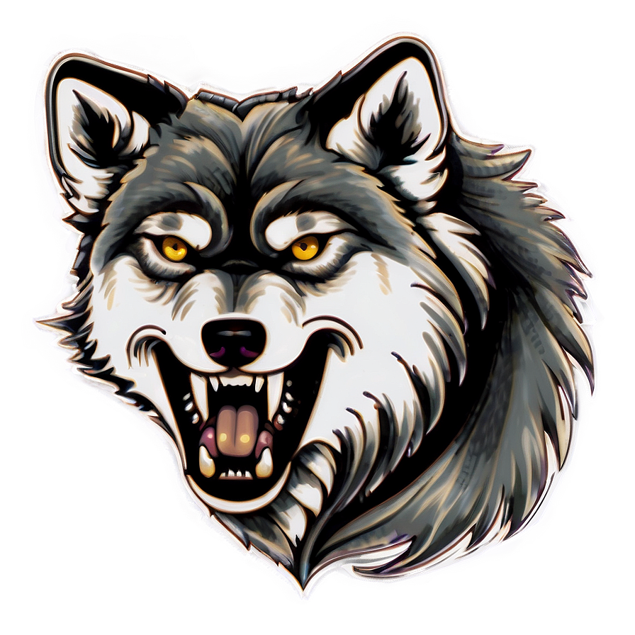 Wolf Tattoo Outline Png 75 PNG image