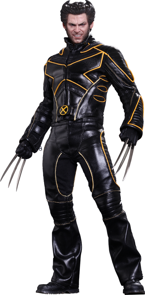 Wolverine Figurein Action Pose PNG image